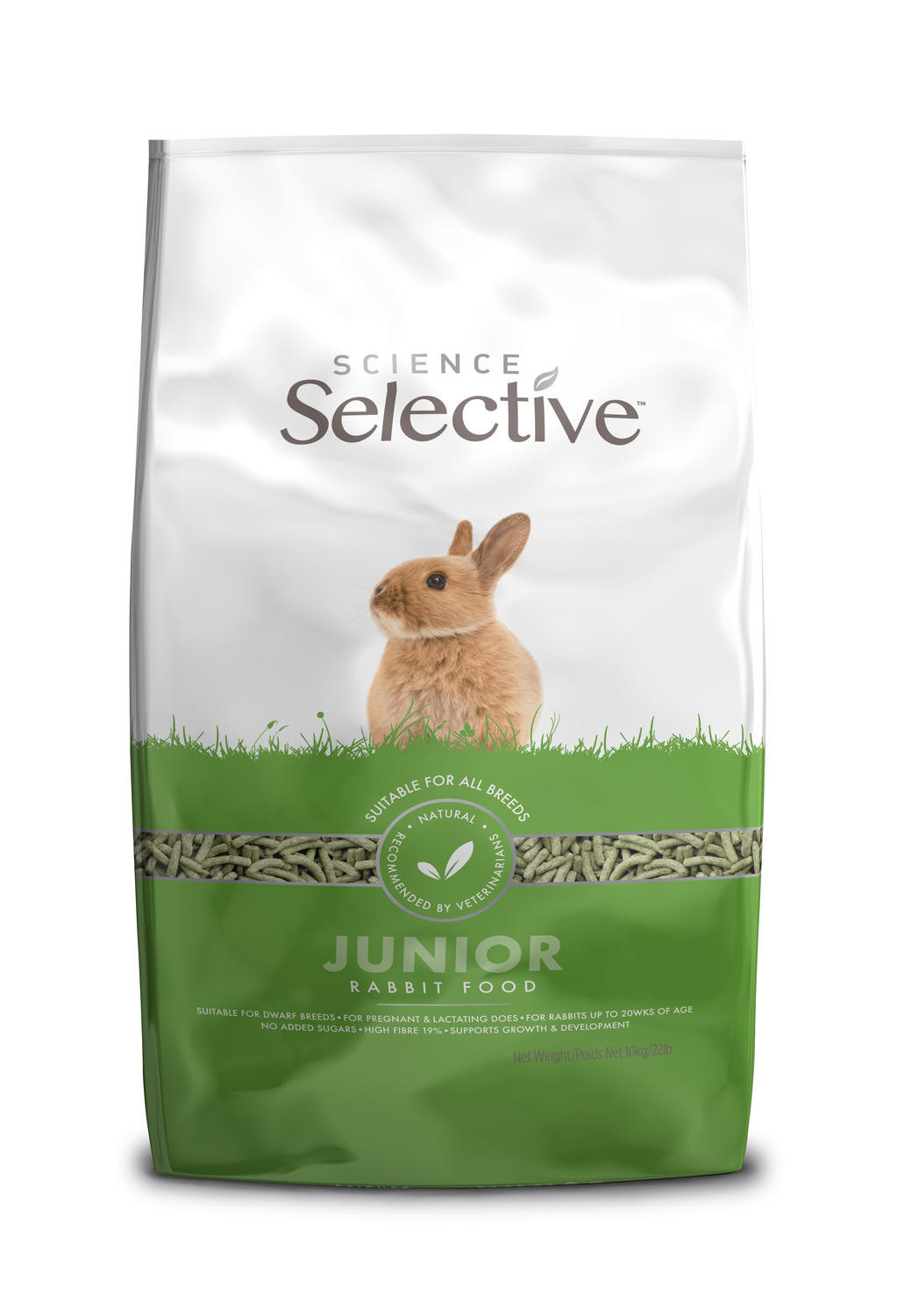 Hoofdstraat Ontdekking ritme Supreme Science Selective Junior Rabbit 1,5 kg | Ranzijn tuin & dier